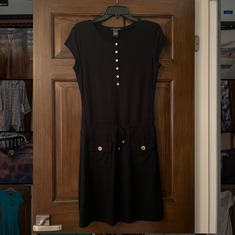Black Midi Dress